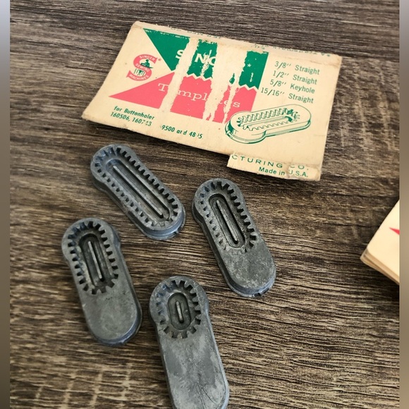 Vtg Singer Buttonholer Attachment - Picture 8 of 9